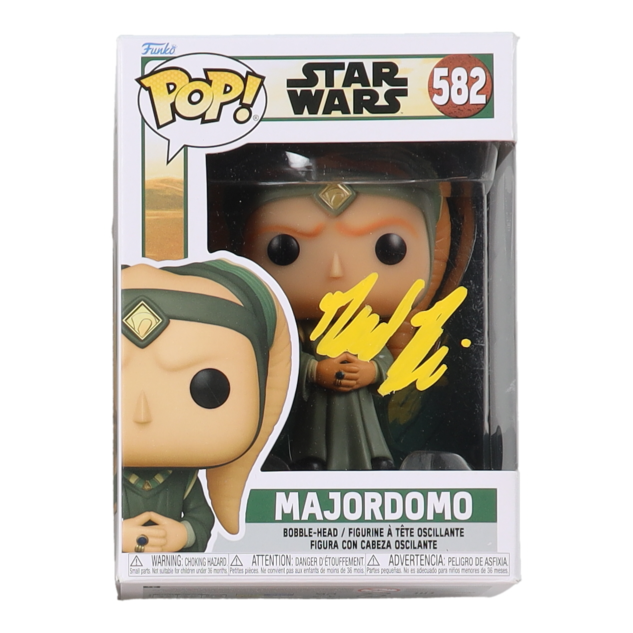 David Pasquesi Signed "Star Wars" #582 Majordomo Funko Pop! Vinyl Figure (Beckett) at PristineAuction.com David Pasquesi Signed "Star Wars" #582 Majordomo Funko Pop! Vinyl Figure (Beckett) at PristineAuction.com