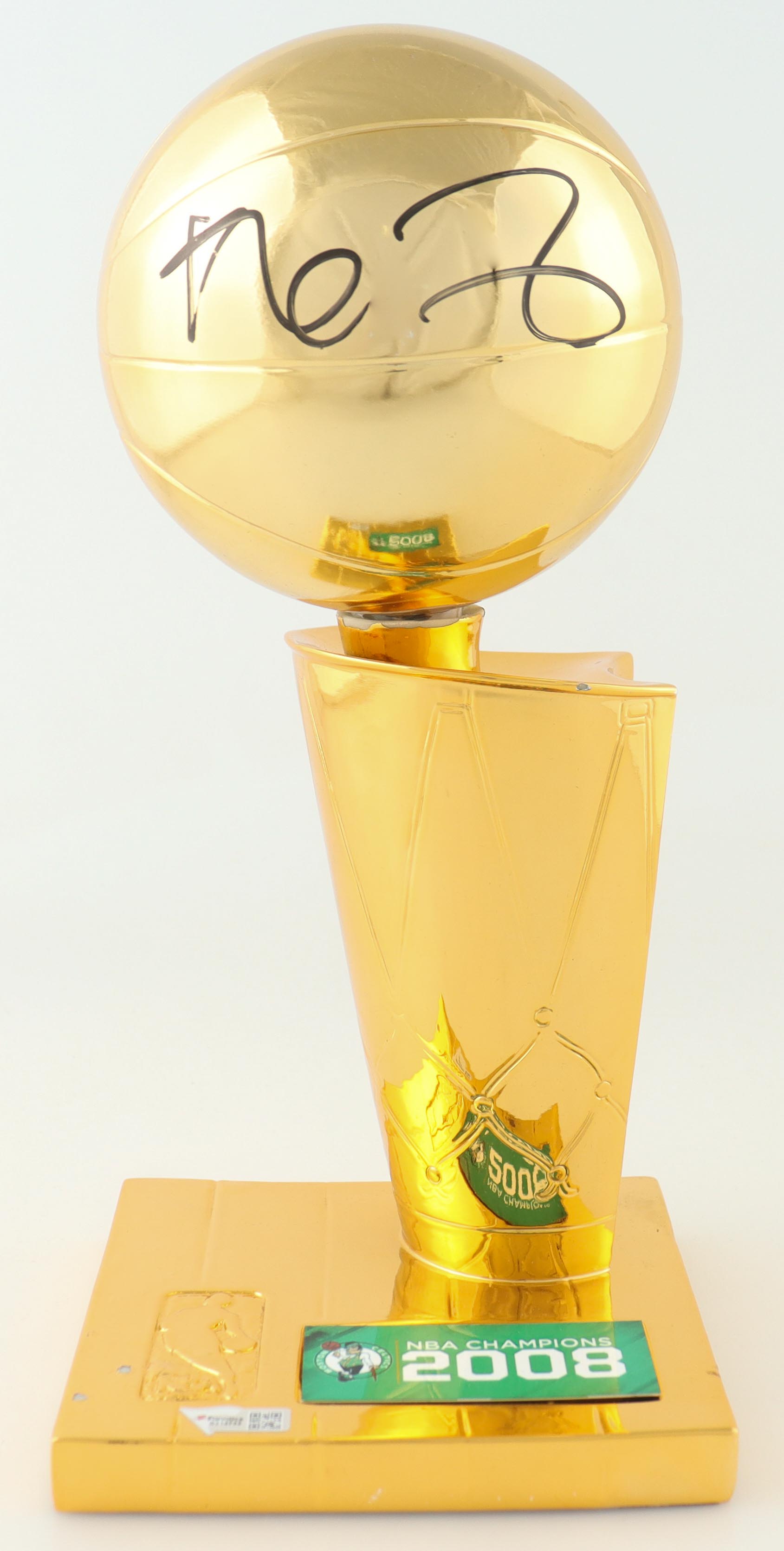 Kevin Garnett Signed Celtics 2008 NBA Champions Replica Trophy (Fanatics) at PristineAuction.com Kevin Garnett Signed Celtics 2008 NBA Champions Replica Trophy (Fanatics) at PristineAuction.com
