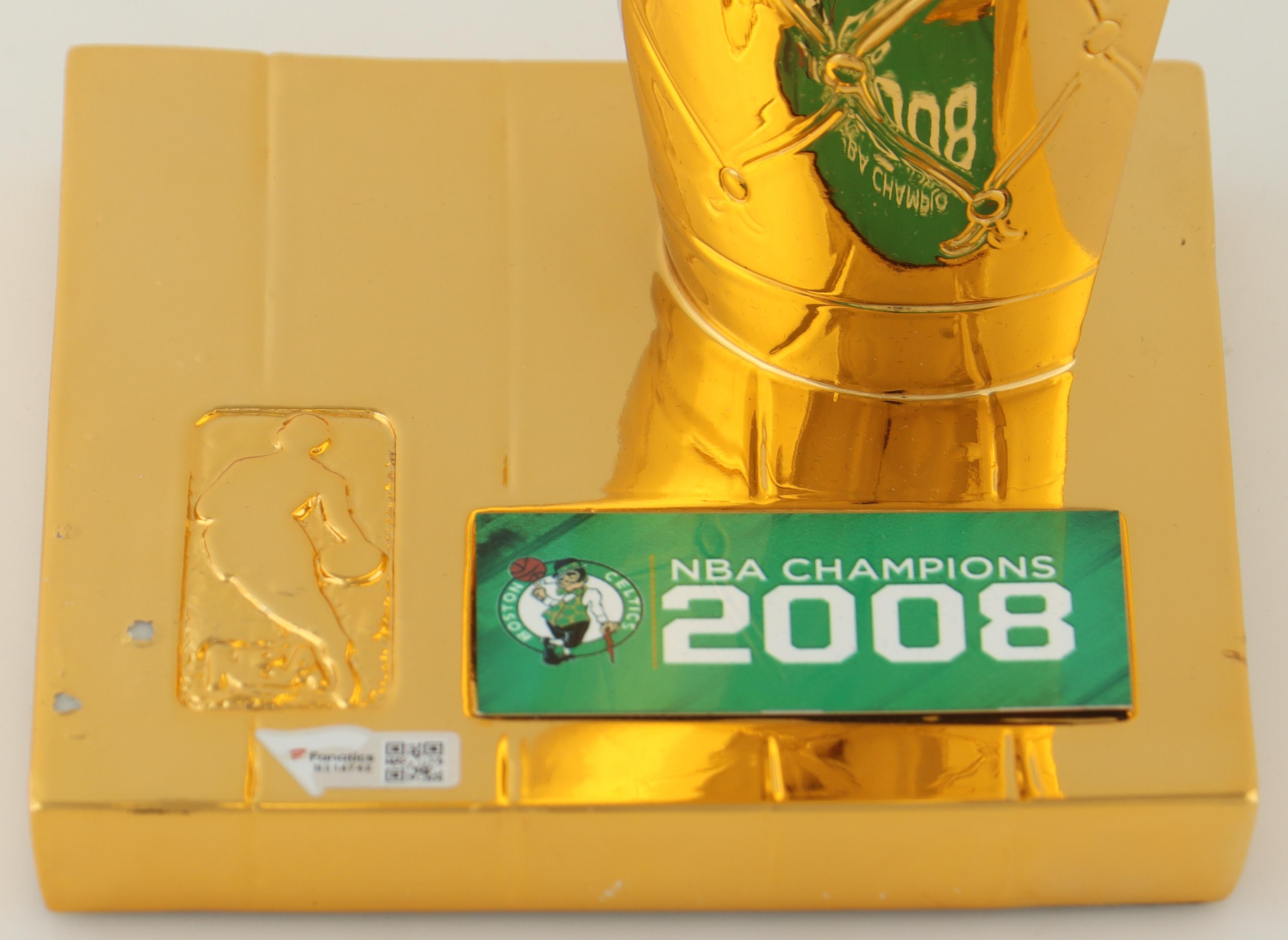 Kevin Garnett Signed Celtics 2008 NBA Champions Replica Trophy (Fanatics) at PristineAuction.com Kevin Garnett Signed Celtics 2008 NBA Champions Replica Trophy (Fanatics) at PristineAuction.com