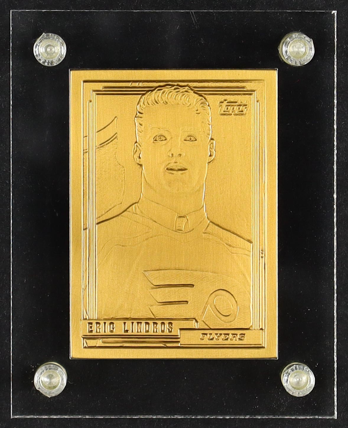 1992 Highland Mint LE Eric Lindros Bronze "Mint-Card" #529 #837/3,000 at PristineAuction.com 1992 Highland Mint LE Eric Lindros Bronze "Mint-Card" #529 #837/3,000 at PristineAuction.com