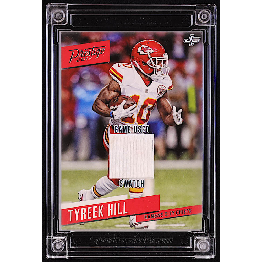 Tyreek Hill 2022 Jersey Fusion GameUsed Swatch TH20SB