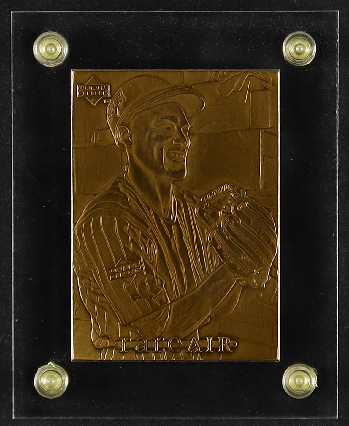 LE Michael Jordan 1994 Highland Mint Rare Air Bronze Card with Original Packaging at PristineAuction.com LE Michael Jordan 1994 Highland Mint Rare Air Bronze Card with Original Packaging at PristineAuction.com