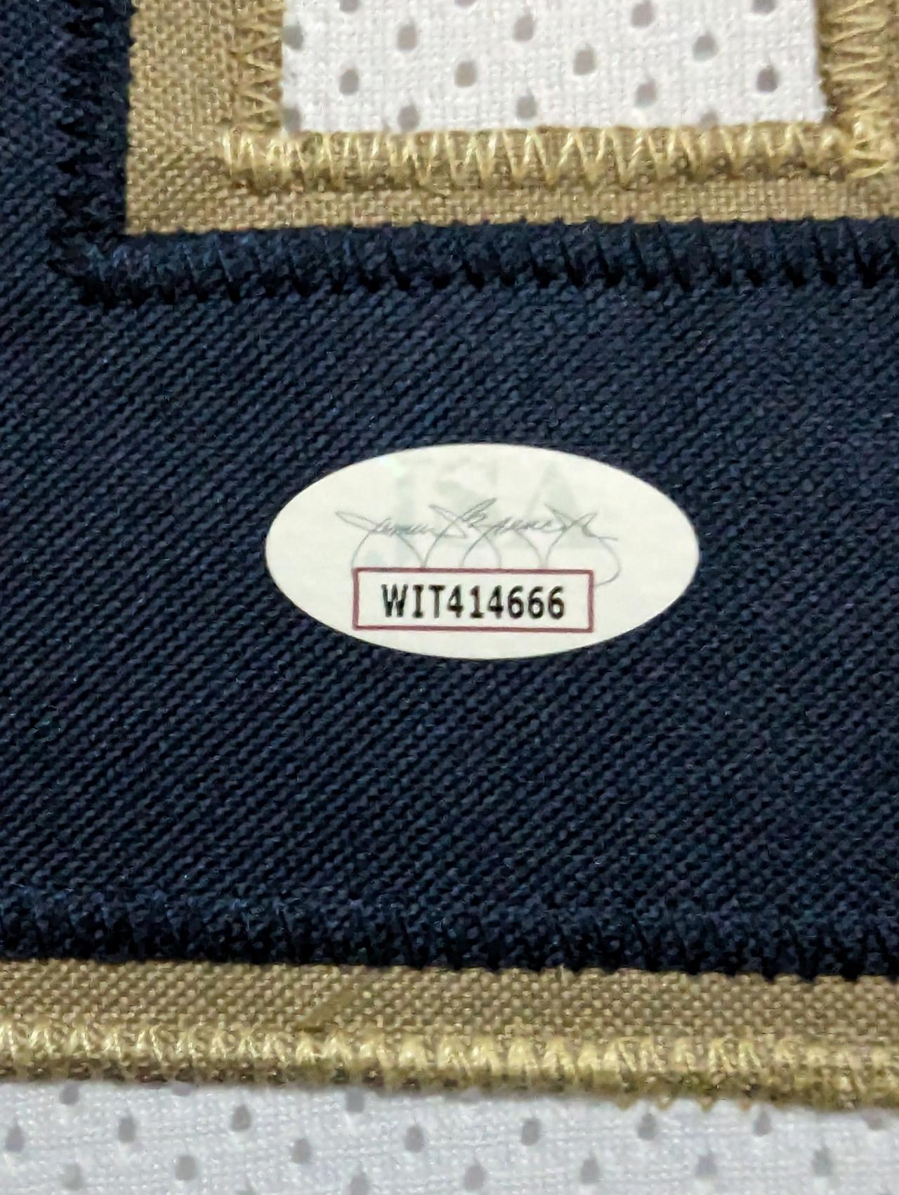 Aaron Donald Signed Custom Framed Jersey Display (JSA) at PristineAuction.com Aaron Donald Signed Custom Framed Jersey Display (JSA) at PristineAuction.com