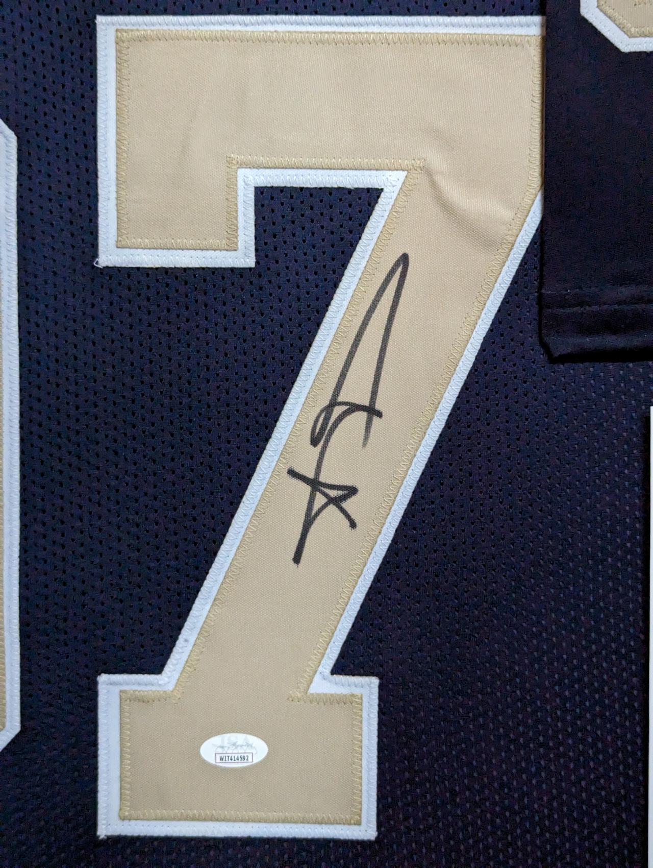 Aaron Donald Signed Custom Framed Jersey Display (JSA) at PristineAuction.com Aaron Donald Signed Custom Framed Jersey Display (JSA) at PristineAuction.com