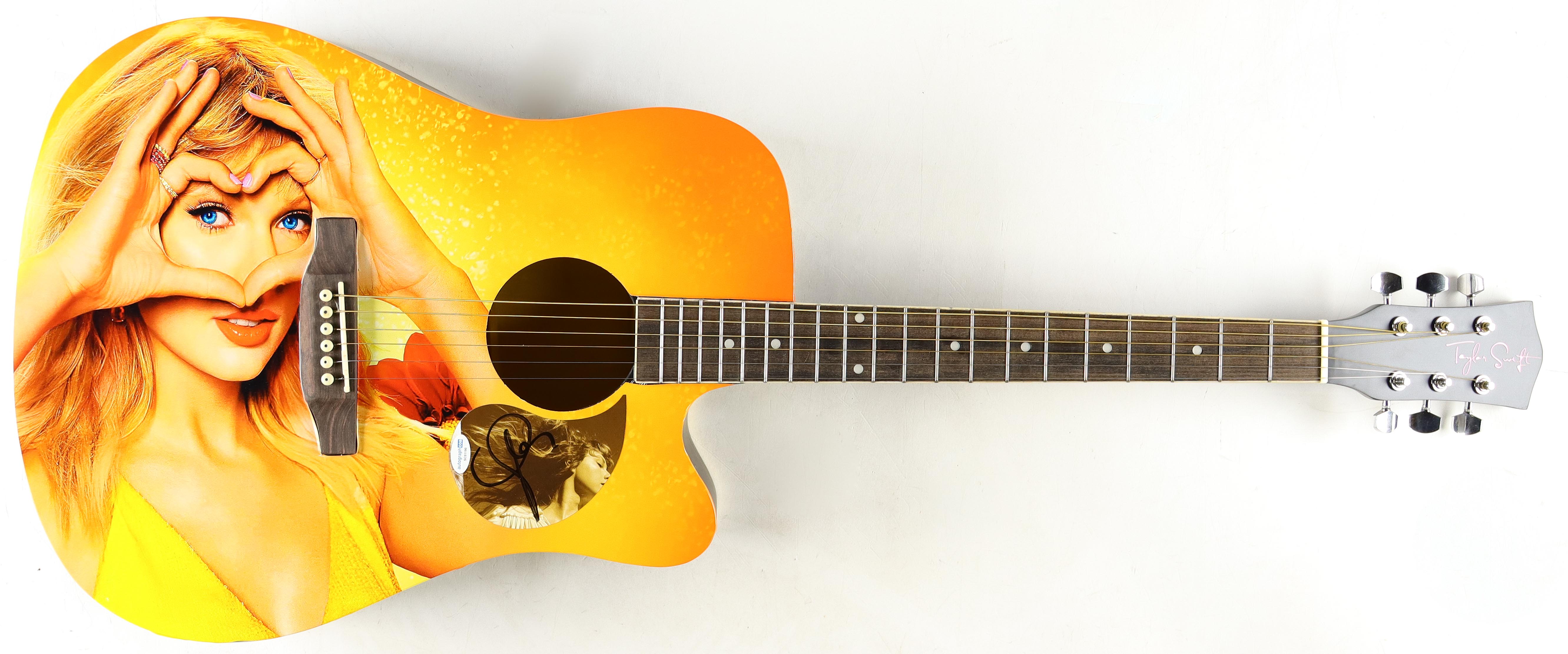 Taylor Swift Signed 41" Acoustic Guitar (ACOA) at PristineAuction.com Taylor Swift Signed 41" Acoustic Guitar (ACOA) at PristineAuction.com