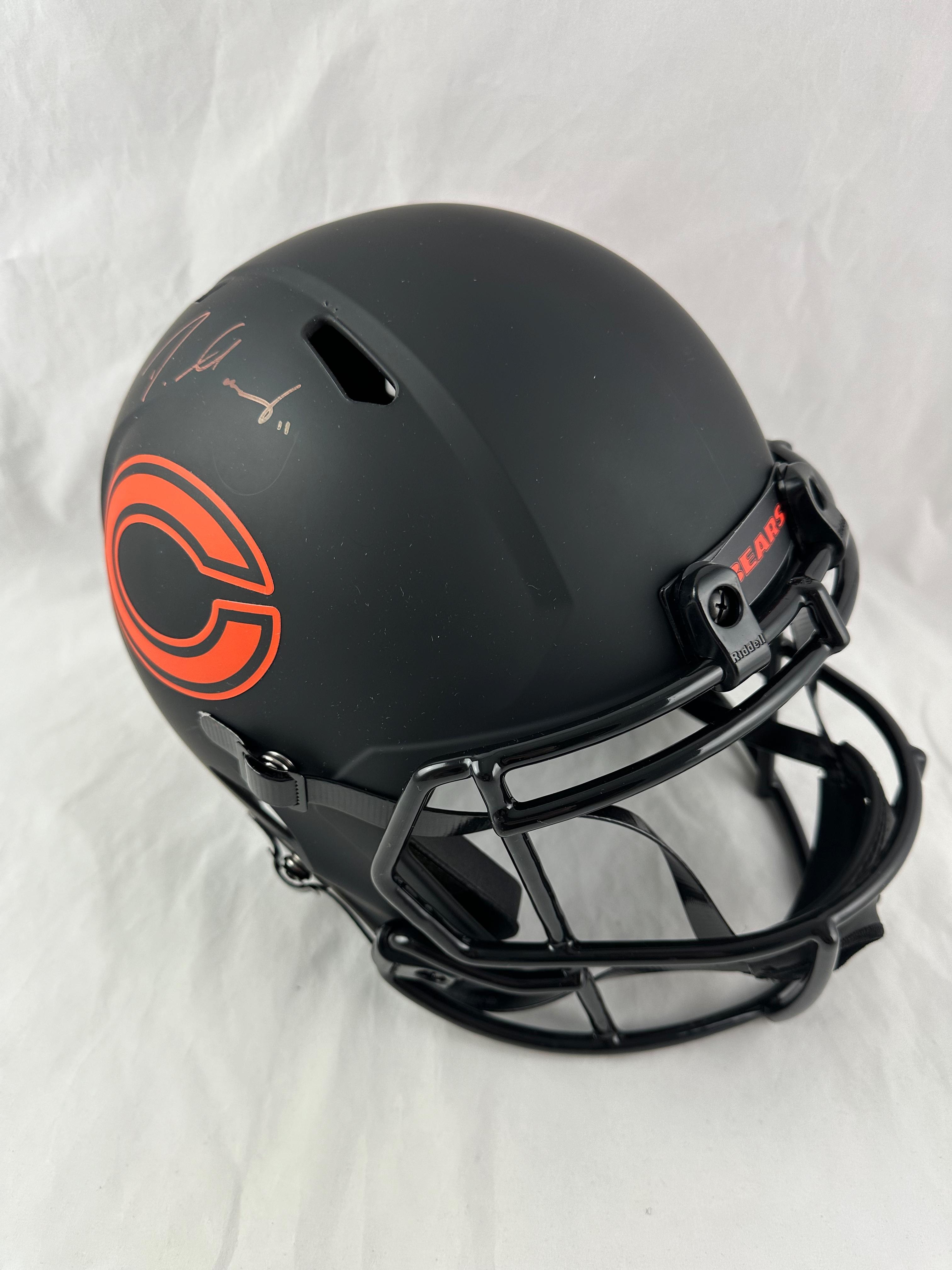 Darnell Mooney Signed Bears Full-Size Eclipse Alternate Speed Helmet (Beckett) at PristineAuction.com Darnell Mooney Signed Bears Full-Size Eclipse Alternate Speed Helmet (Beckett) at PristineAuction.com