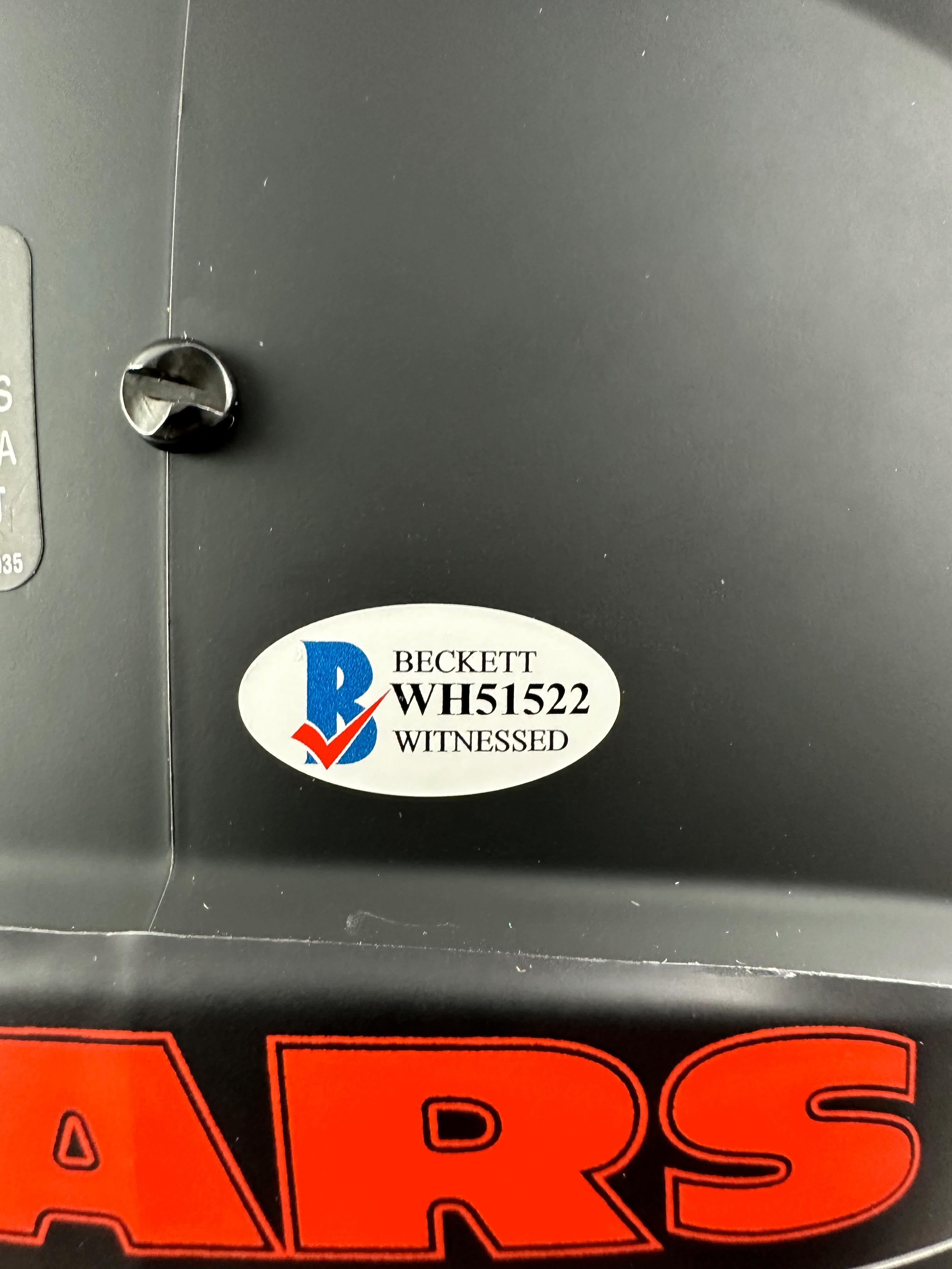 Darnell Mooney Signed Bears Full-Size Eclipse Alternate Speed Helmet (Beckett) at PristineAuction.com Darnell Mooney Signed Bears Full-Size Eclipse Alternate Speed Helmet (Beckett) at PristineAuction.com