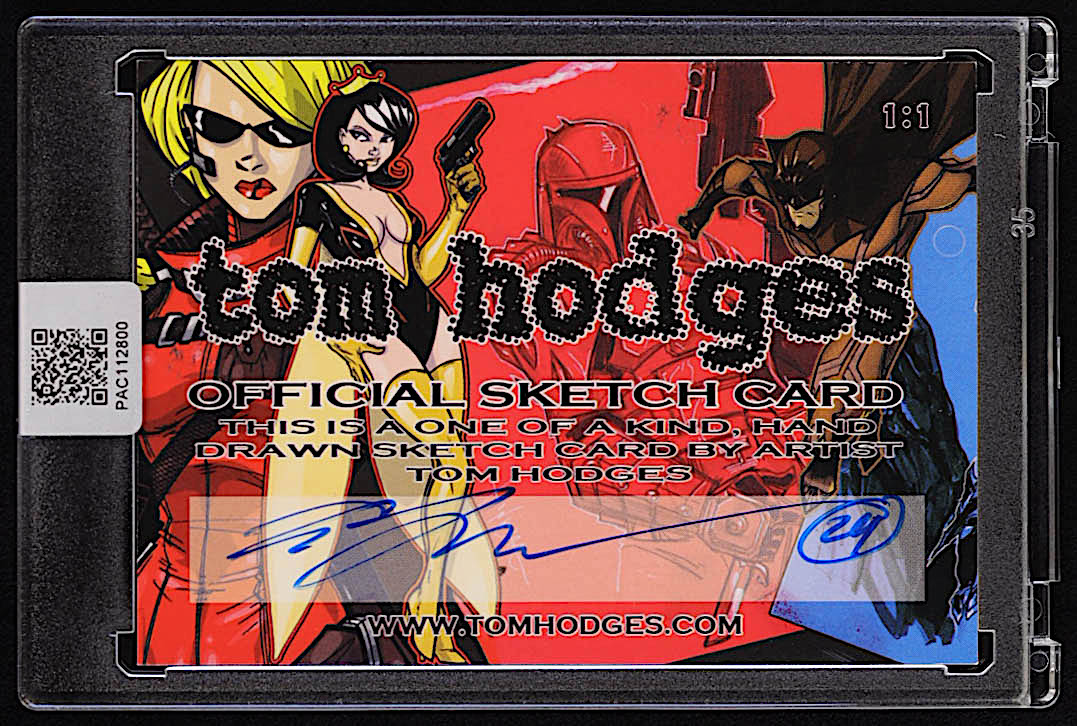 Alice Cooper Signed Original Art Sketch Card by Tom Hodges (1/1 Original Art) at PristineAuction.com Alice Cooper Signed Original Art Sketch Card by Tom Hodges (1/1 Original Art) at PristineAuction.com