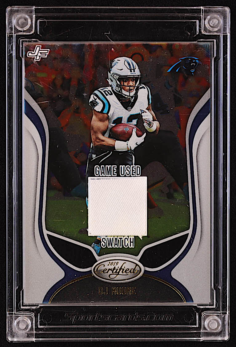 DJ Moore 2022 Jersey Fusion Game Used Swatch #DM1021 at PristineAuction.com DJ Moore 2022 Jersey Fusion Game Used Swatch #DM1021 at PristineAuction.com