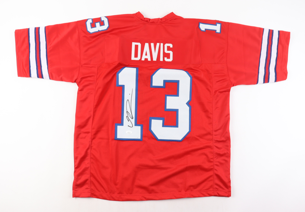 Gabe Davis Signed Jersey (JSA) at PristineAuction.com Gabe Davis Signed Jersey (JSA) at PristineAuction.com