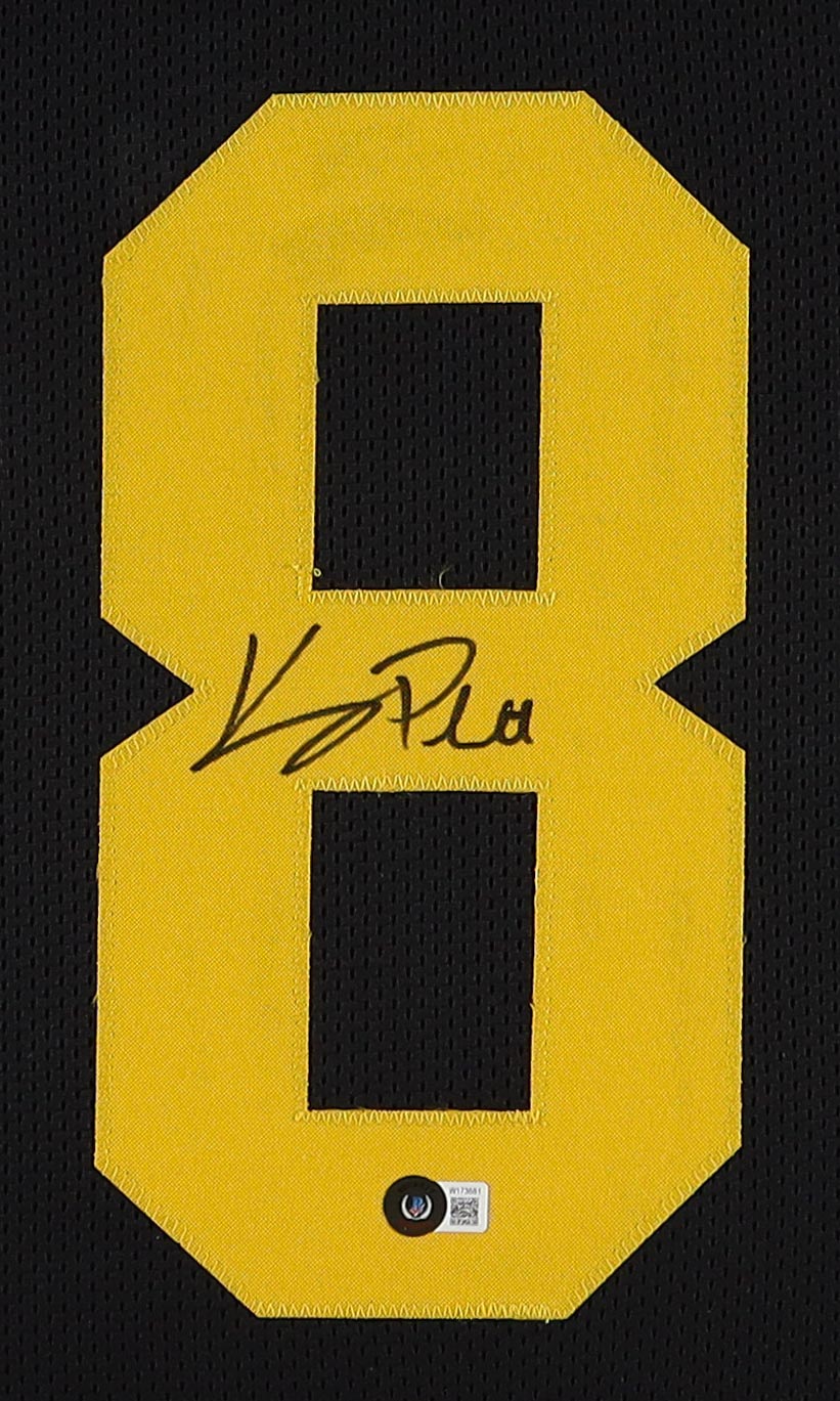 Kenny Pickett Signed Custom Framed Jersey Display (Beckett) at PristineAuction.com Kenny Pickett Signed Custom Framed Jersey Display (Beckett) at PristineAuction.com