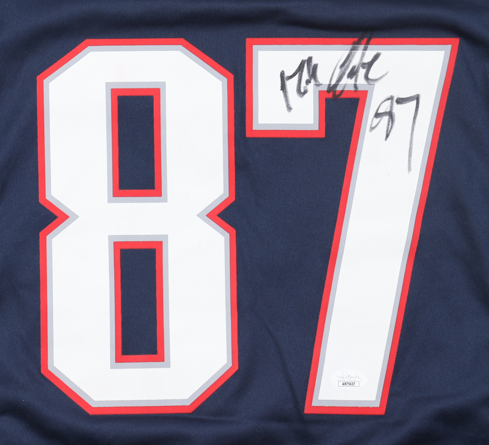 Rob Gronkowski Signed Patriots Jersey (JSA) at PristineAuction.com Rob Gronkowski Signed Patriots Jersey (JSA) at PristineAuction.com