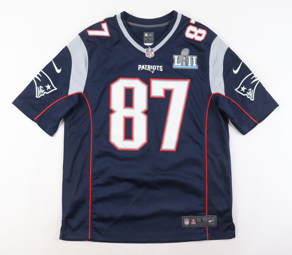 Rob Gronkowski Signed Patriots Jersey (JSA) at PristineAuction.com Rob Gronkowski Signed Patriots Jersey (JSA) at PristineAuction.com