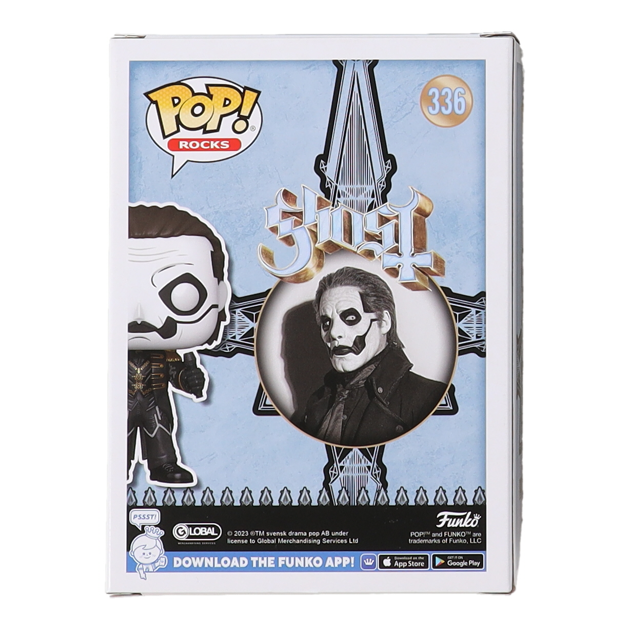 Tobias Forge Signed "Ghost" #336 Funko Pop! Vinyl Figure (ACOA) at PristineAuction.com Tobias Forge Signed "Ghost" #336 Funko Pop! Vinyl Figure (ACOA) at PristineAuction.com