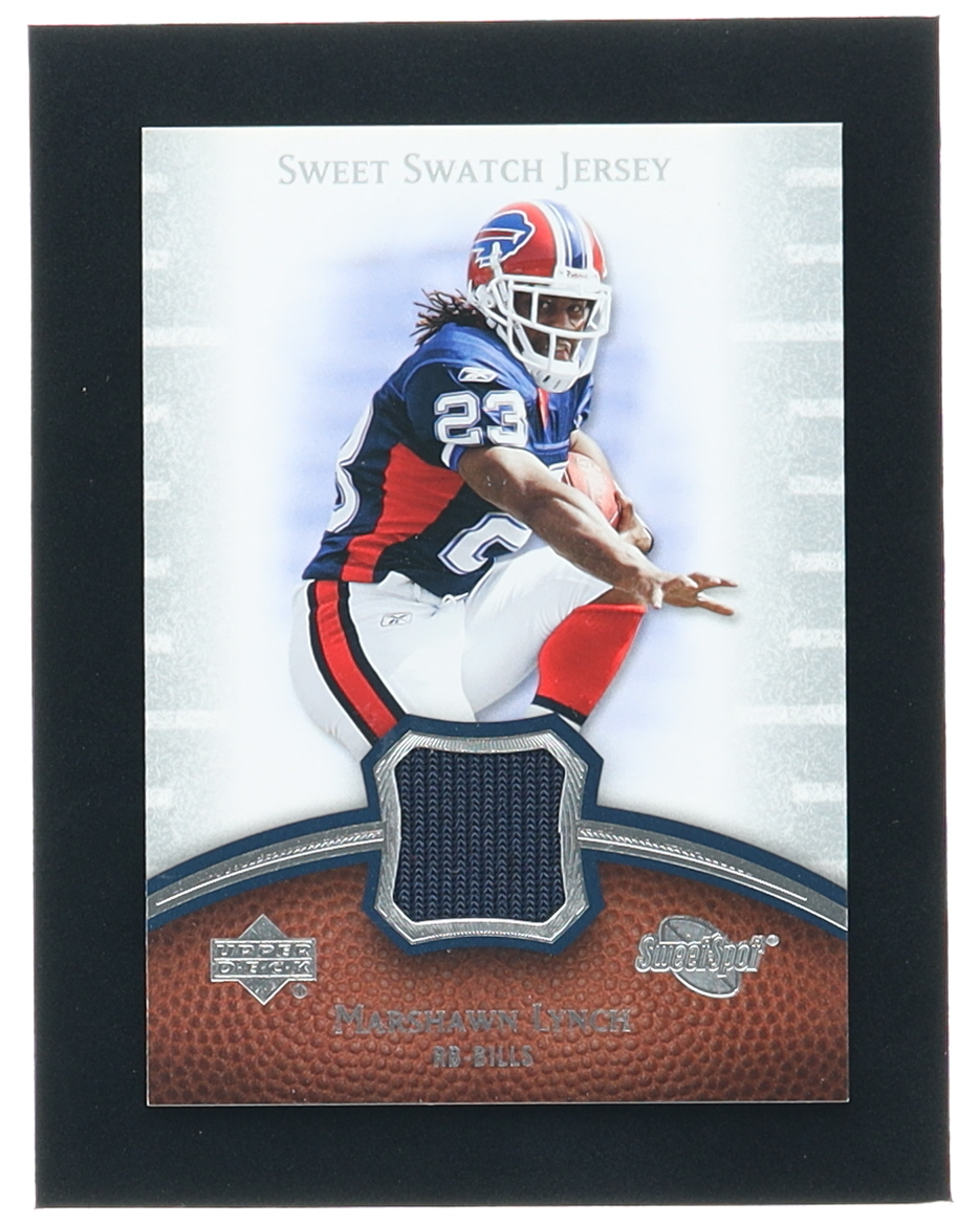 Marshawn Lynch 2007 Sweet Spot Sweet Swatch Jersey #SSML RC at PristineAuction.com Marshawn Lynch 2007 Sweet Spot Sweet Swatch Jersey #SSML RC at PristineAuction.com