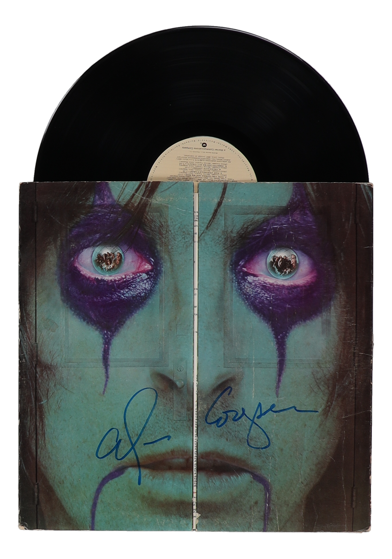 Alice Cooper Signed "From The Inside" Vinyl Record Album (Beckett) at PristineAuction.com Alice Cooper Signed "From The Inside" Vinyl Record Album (Beckett) at PristineAuction.com
