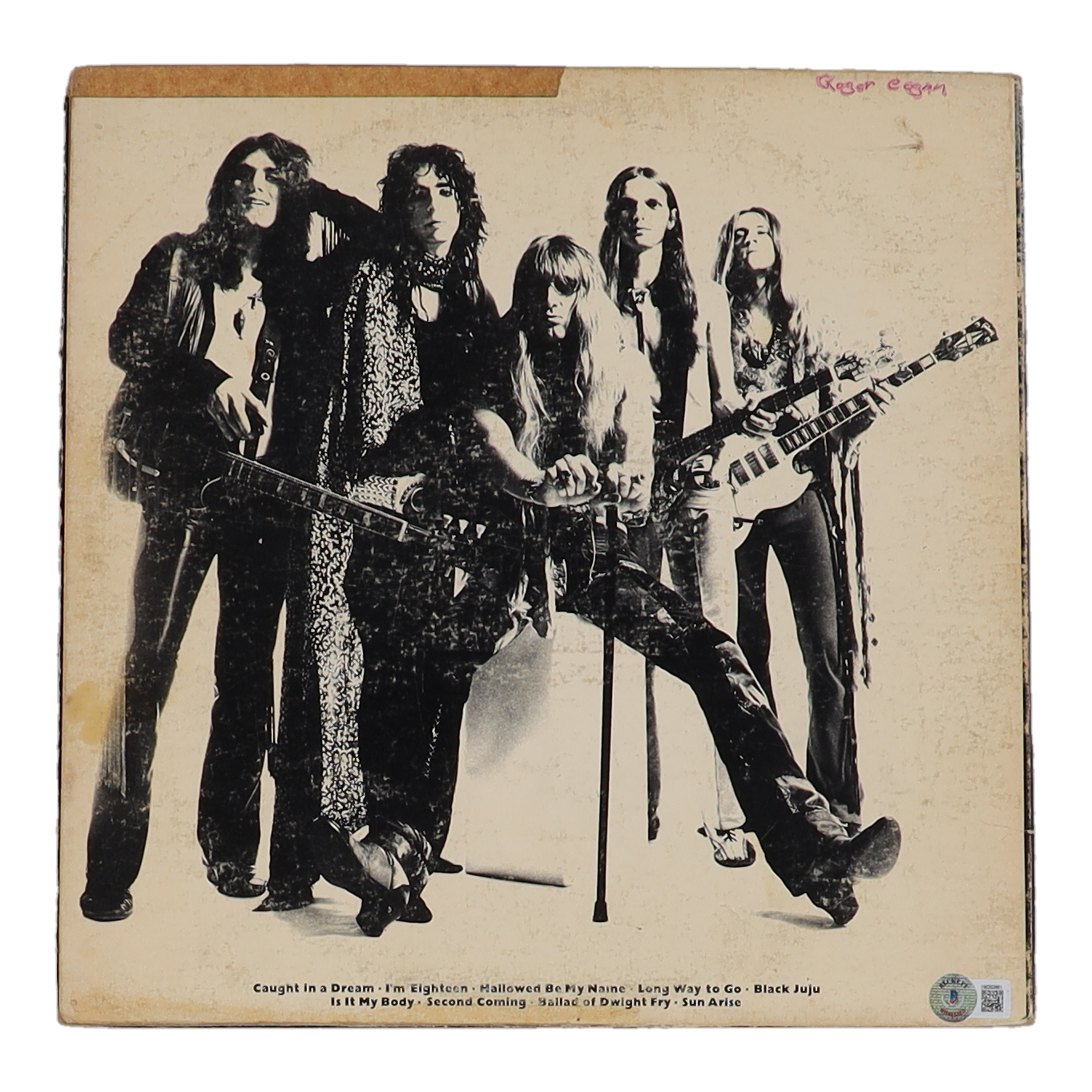 Alice Cooper Signed "Love it to Death" Vinyl Record Album (Beckett) at PristineAuction.com Alice Cooper Signed "Love it to Death" Vinyl Record Album (Beckett) at PristineAuction.com