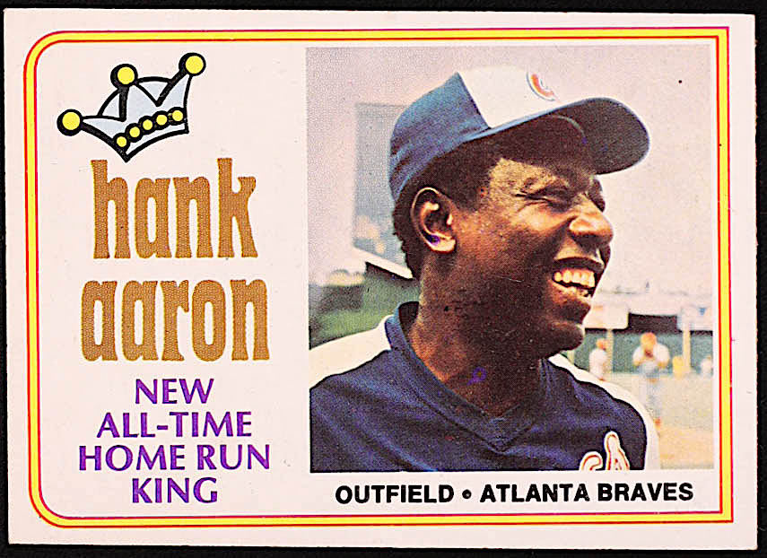 Hank Aaron 1974 Topps #1 / 715 at PristineAuction.com Hank Aaron 1974 Topps #1 / 715 at PristineAuction.com