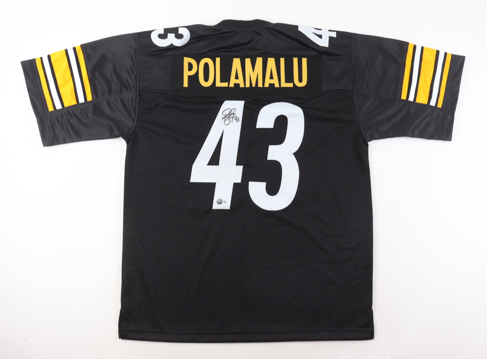 Troy Polamalu Signed Jersey (Beckett) at PristineAuction.com Troy Polamalu Signed Jersey (Beckett) at PristineAuction.com