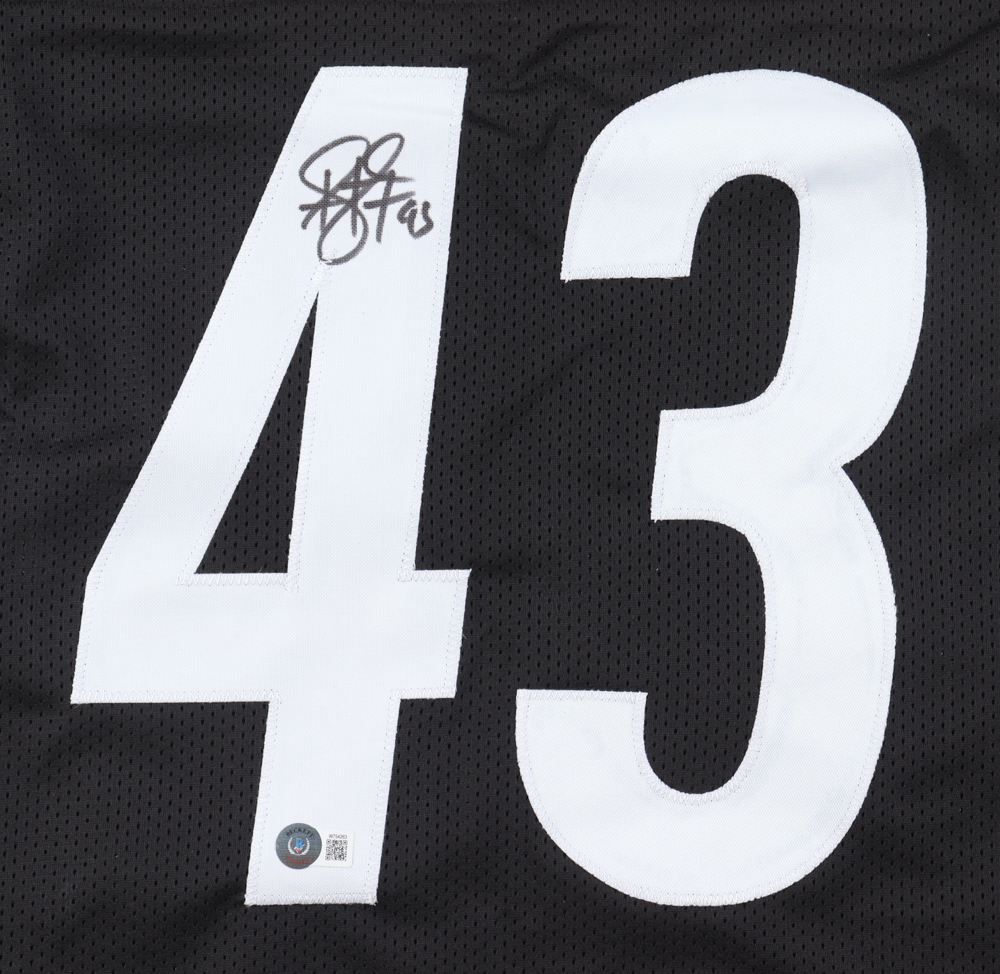 Troy Polamalu Signed Jersey (Beckett) at PristineAuction.com Troy Polamalu Signed Jersey (Beckett) at PristineAuction.com