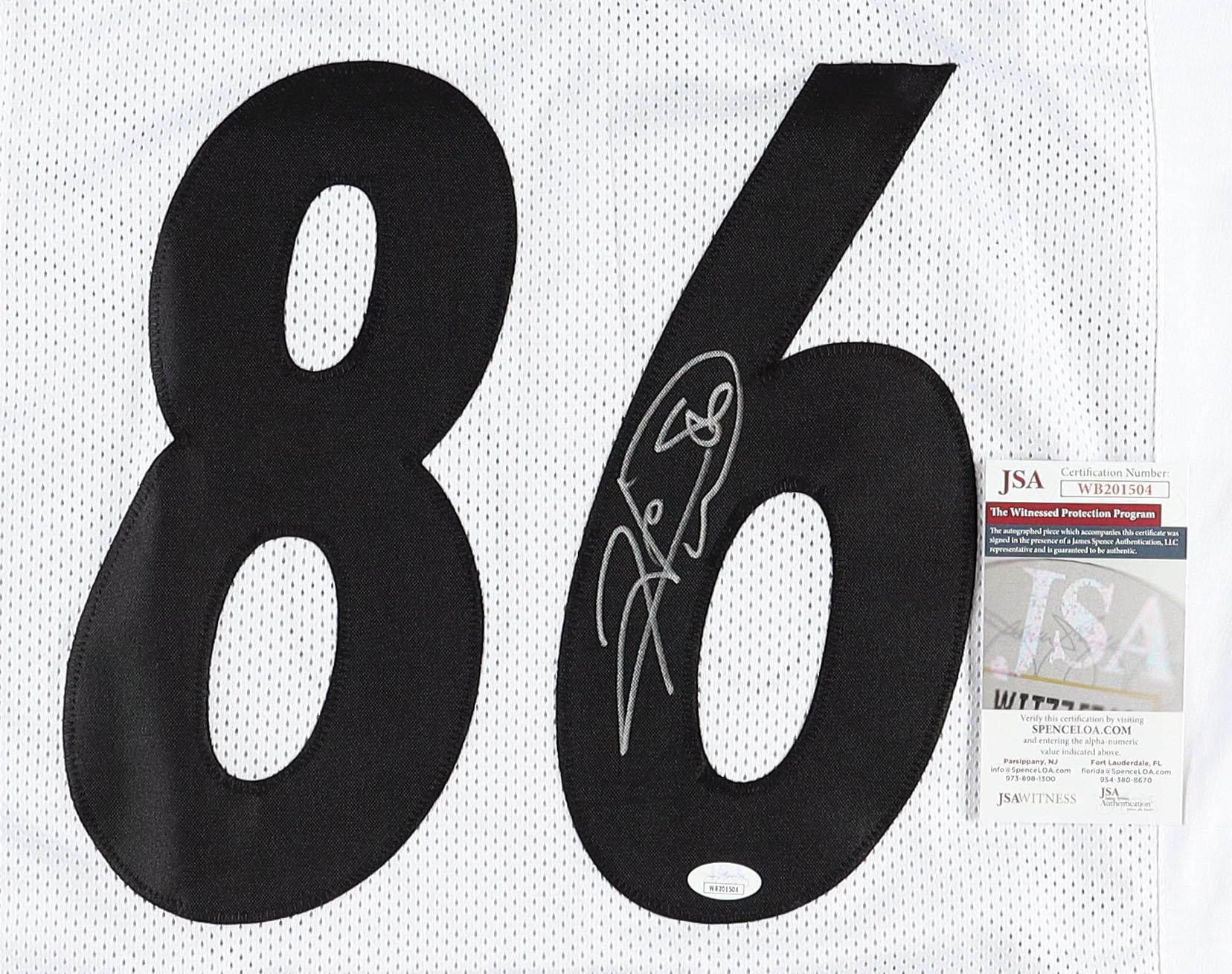 Hines Ward Signed Jersey (JSA) at PristineAuction.com Hines Ward Signed Jersey (JSA) at PristineAuction.com