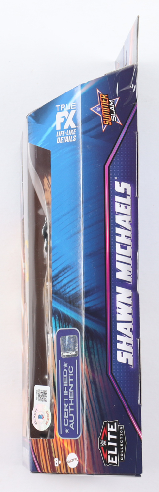 Shawn Michaels Signed WWE Elite Collection Action Figure Inscribed "HBK" (Beckett) at PristineAuction.com Shawn Michaels Signed WWE Elite Collection Action Figure Inscribed "HBK" (Beckett) at PristineAuction.com