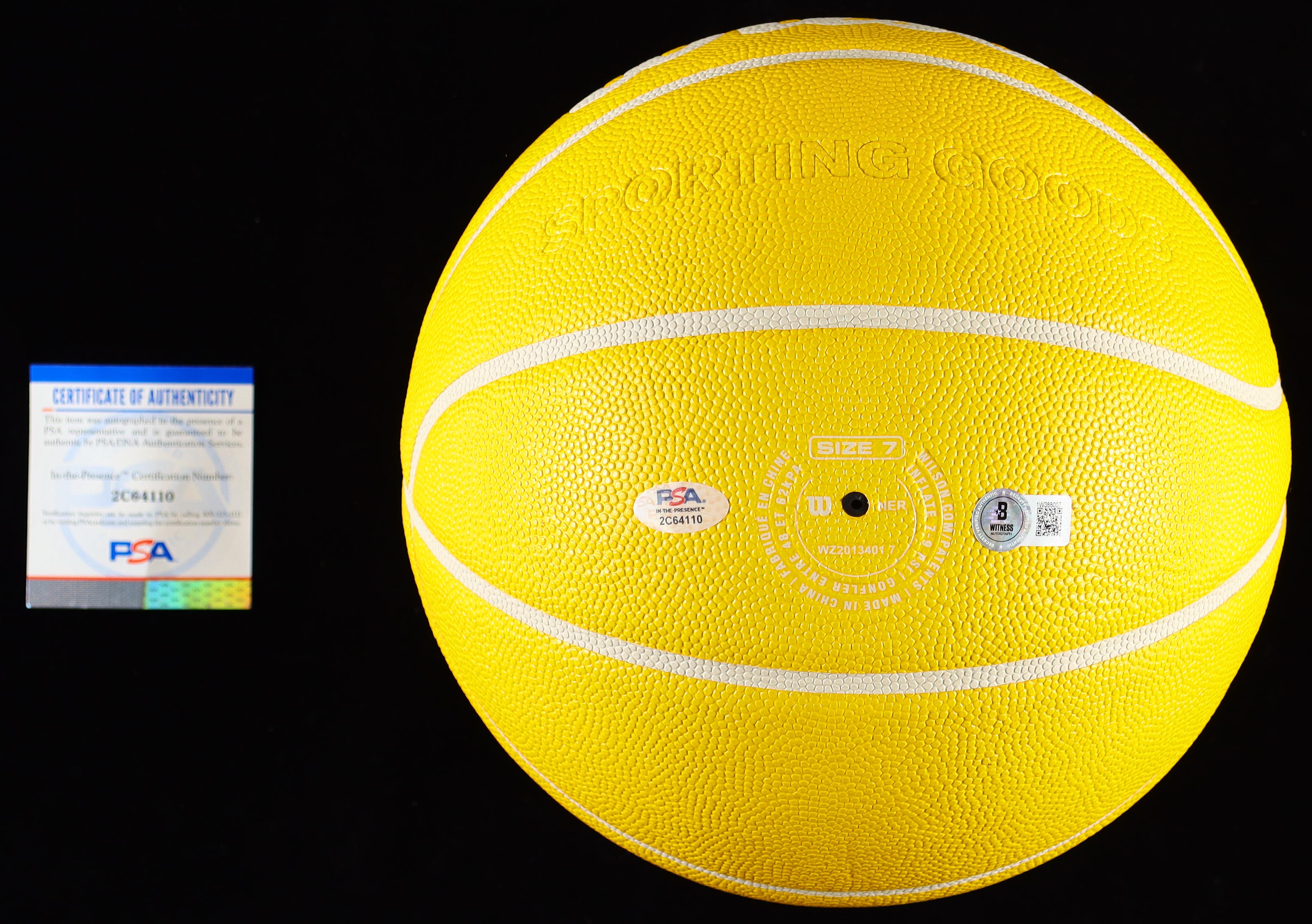 Larry Bird & Magic Johnson Signed NBA Basketball With Display Case (PSA & Beckett) at PristineAuction.com Larry Bird & Magic Johnson Signed NBA Basketball With Display Case (PSA & Beckett) at PristineAuction.com