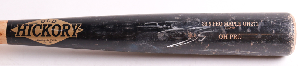 Jonny Gomes Signed Old Hickory Game-Used Baseball Bat (JSA) at PristineAuction.com Jonny Gomes Signed Old Hickory Game-Used Baseball Bat (JSA) at PristineAuction.com