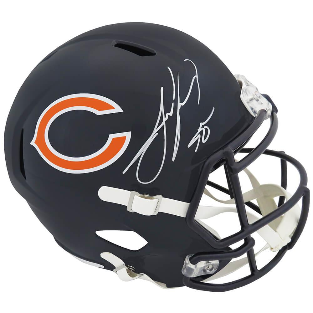 Chicago Bears Speed Flex 3D Helmet Bumpers – Full Size, Multi-Color, One Size