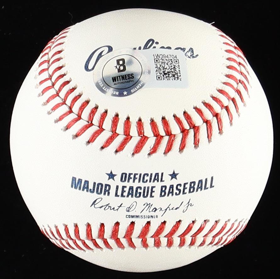 Jim Abbott Signed OML Baseball (Beckett) at PristineAuction.com Jim Abbott Signed OML Baseball (Beckett) at PristineAuction.com