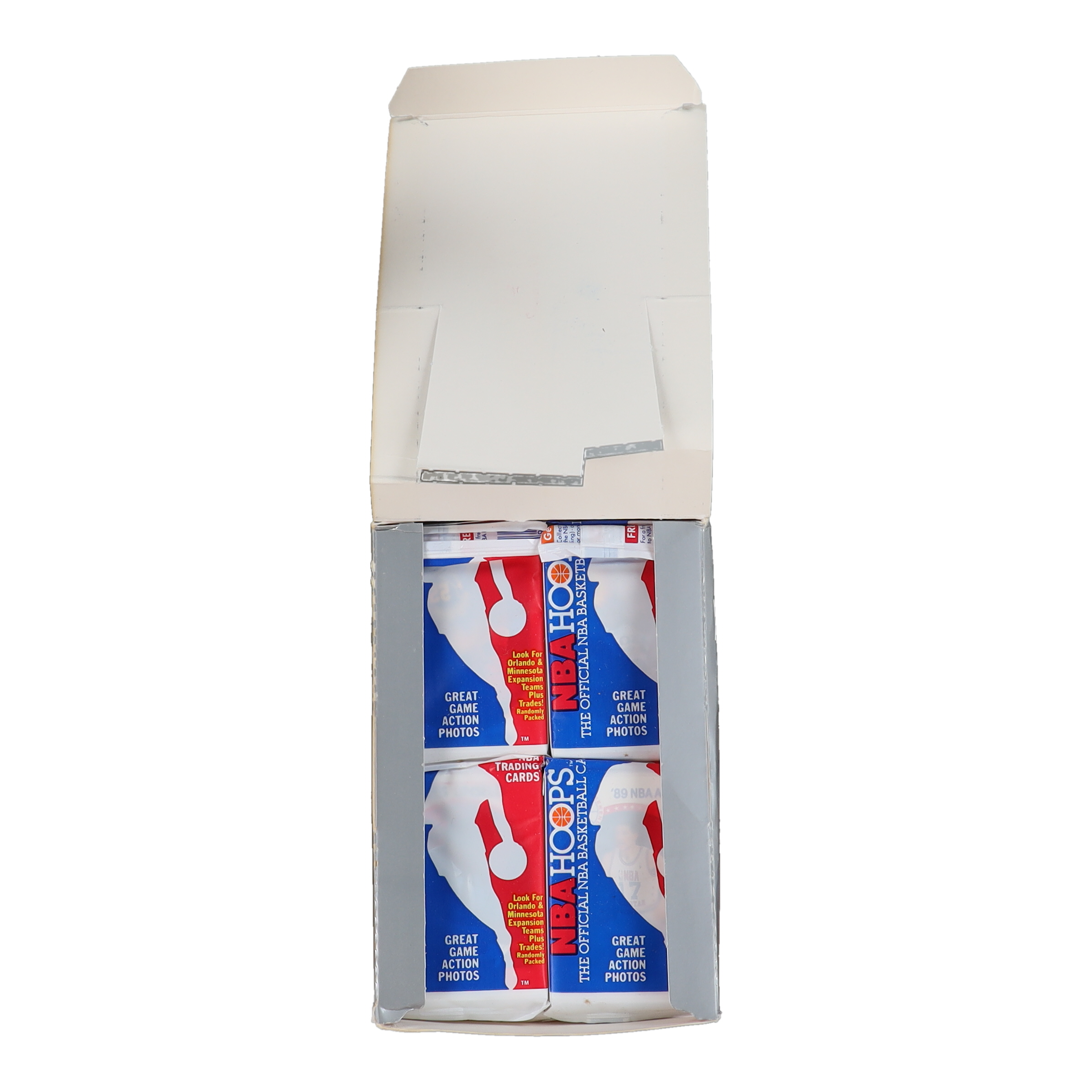 1989-90 Hoops Series 2 Basketball Wax Box with (36) Packs at PristineAuction.com 1989-90 Hoops Series 2 Basketball Wax Box with (36) Packs at PristineAuction.com