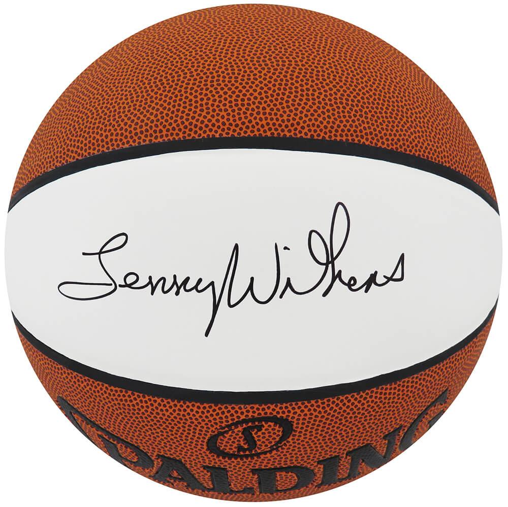 Lenny Wilkens Signed NBA Basketball (Schwartz) at PristineAuction.com Lenny Wilkens Signed NBA Basketball (Schwartz) at PristineAuction.com