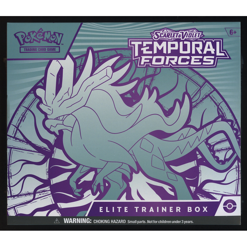 Pokemon Scarlet & Violet: Temporal Forces Elite Trainer Box (Flutter Mane)  | Pristine Auction