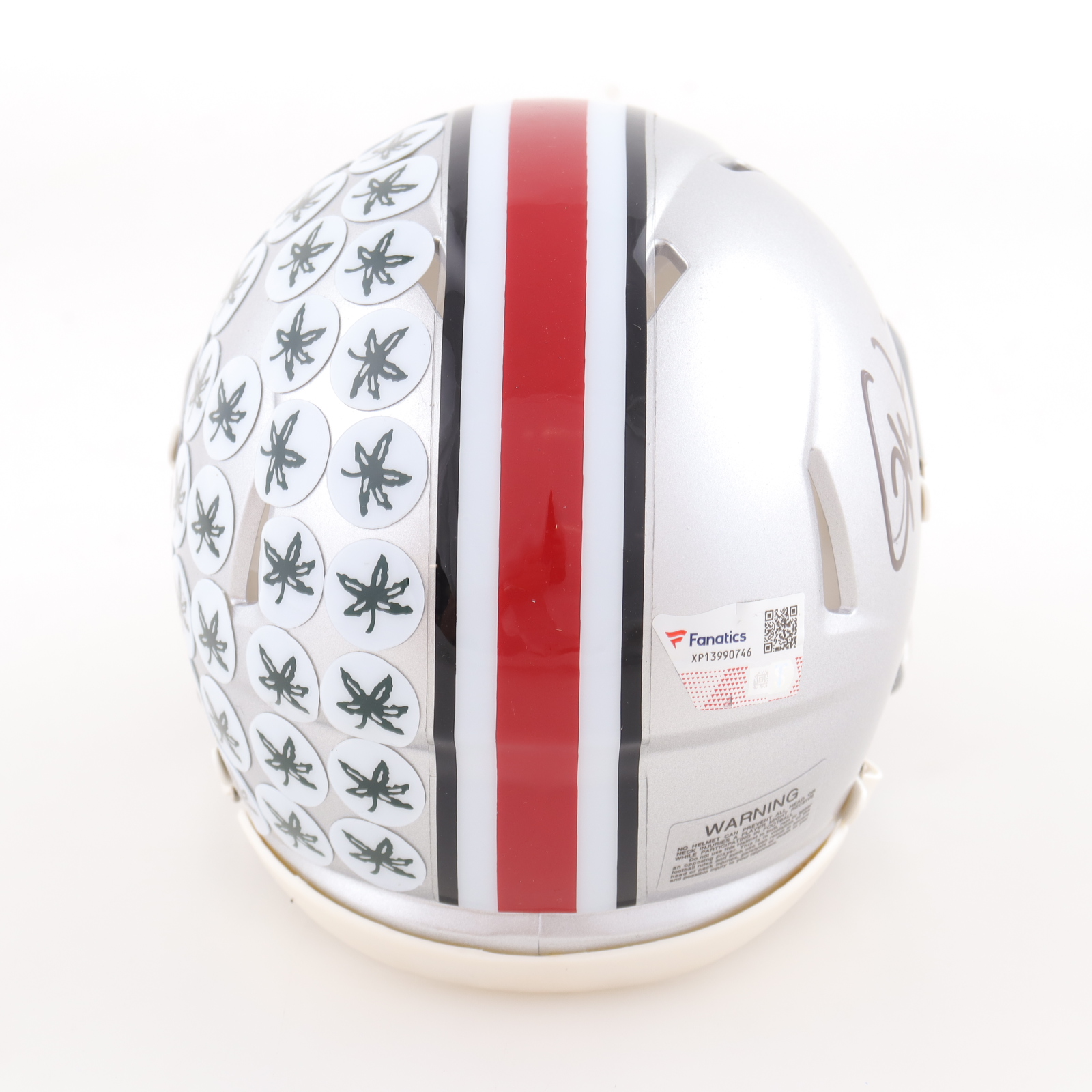 Garrett Wilson Signed Buckeyes Speed Mini Helmet (Fanatics) at PristineAuction.com Garrett Wilson Signed Buckeyes Speed Mini Helmet (Fanatics) at PristineAuction.com