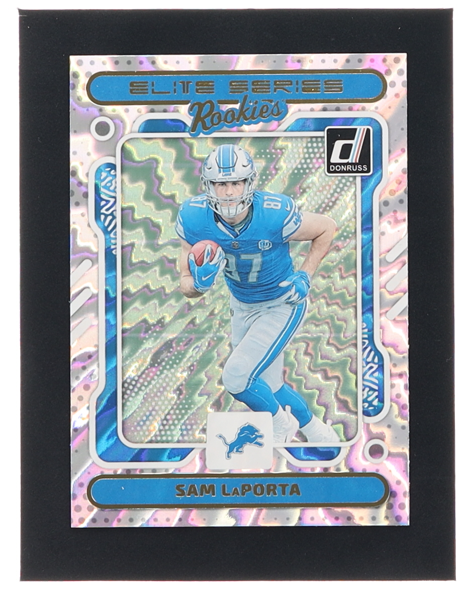 Sam LaPorta 2023 Donruss The Elite Series Rookies #12 RC at PristineAuction.com Sam LaPorta 2023 Donruss The Elite Series Rookies #12 RC at PristineAuction.com