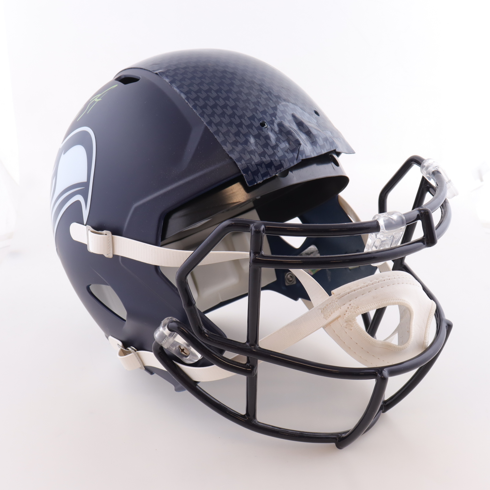 Thomas Rawls Signed Seahawks Full Size Speed Helmet (Mill Creek Sports) at PristineAuction.com Thomas Rawls Signed Seahawks Full Size Speed Helmet (Mill Creek Sports) at PristineAuction.com