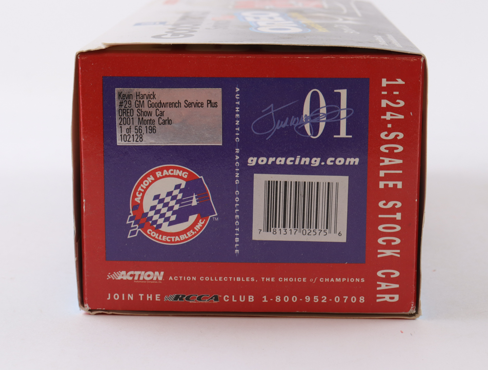 Kevin Harvick Signed LE #29 GM Goodwrench Service OREO Show Car 2001 Monte Carlo 1:24 Die-Cast Car (PA) at PristineAuction.com Kevin Harvick Signed LE #29 GM Goodwrench Service OREO Show Car 2001 Monte Carlo 1:24 Die-Cast Car (PA) at PristineAuction.com