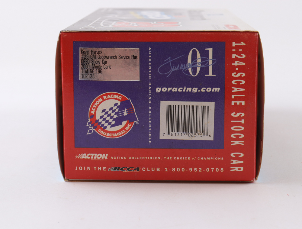 Kevin Harvick Signed LE #29 GM Goodwrench Service OREO Show Car 2001 Monte Carlo 1:24 Die-Cast Car (PA) at PristineAuction.com Kevin Harvick Signed LE #29 GM Goodwrench Service OREO Show Car 2001 Monte Carlo 1:24 Die-Cast Car (PA) at PristineAuction.com