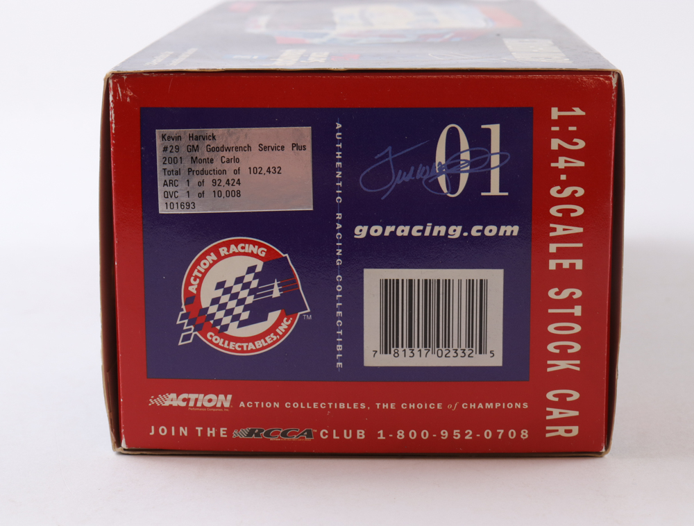 Kevin Harvick Signed LE #29 GM Goodwrench Service 2001 Monte Carlo 1:24 Die-Cast Car (PA) at PristineAuction.com Kevin Harvick Signed LE #29 GM Goodwrench Service 2001 Monte Carlo 1:24 Die-Cast Car (PA) at PristineAuction.com