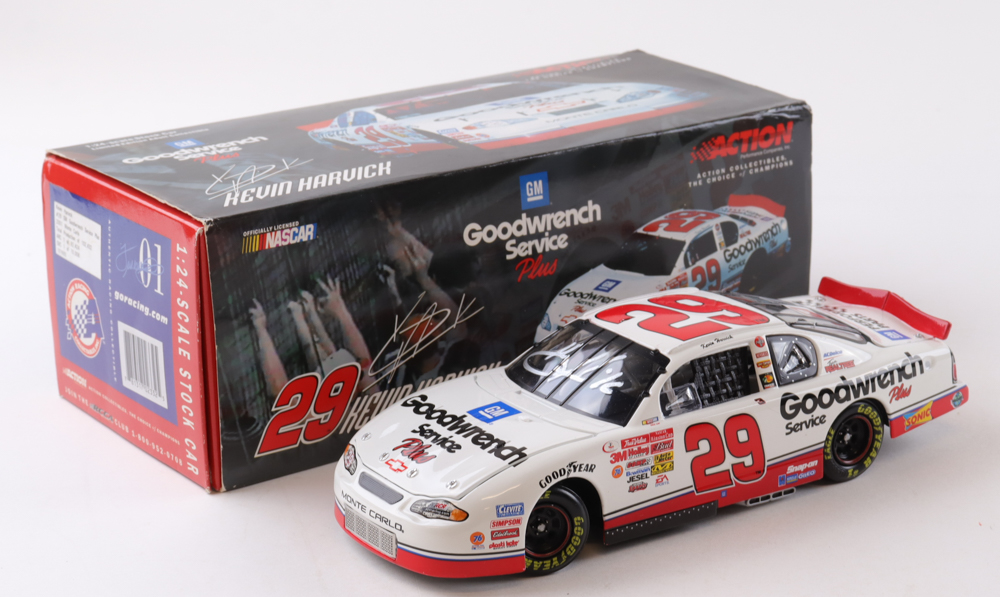 Kevin Harvick Signed LE #29 GM Goodwrench Service 2001 Monte Carlo 1:24 Die-Cast Car (PA) at PristineAuction.com Kevin Harvick Signed LE #29 GM Goodwrench Service 2001 Monte Carlo 1:24 Die-Cast Car (PA) at PristineAuction.com
