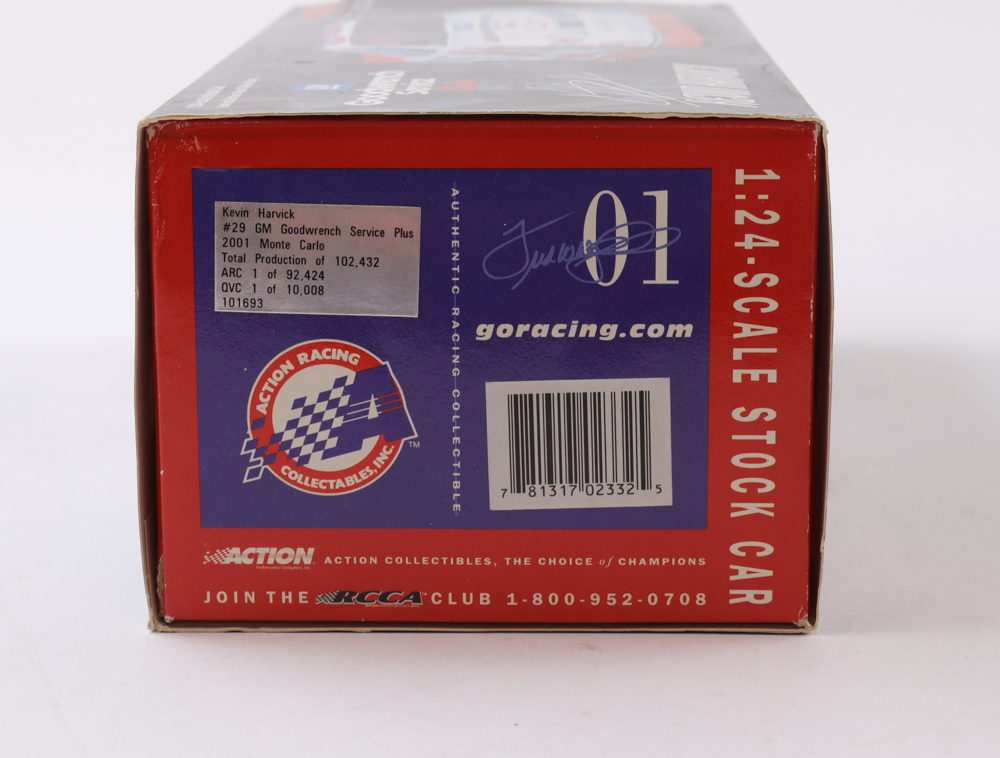 Kevin Harvick Signed LE #29 GM Goodwrench Service 2001 Monte Carlo 1:24 Die-Cast Car (PA) at PristineAuction.com Kevin Harvick Signed LE #29 GM Goodwrench Service 2001 Monte Carlo 1:24 Die-Cast Car (PA) at PristineAuction.com