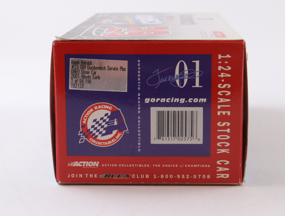 Kevin Harvick Signed LE #29 GM Goodwrench Service OREO Show Car 2001 Monte Carlo 1:24 Die-Cast Car (PA) at PristineAuction.com Kevin Harvick Signed LE #29 GM Goodwrench Service OREO Show Car 2001 Monte Carlo 1:24 Die-Cast Car (PA) at PristineAuction.com
