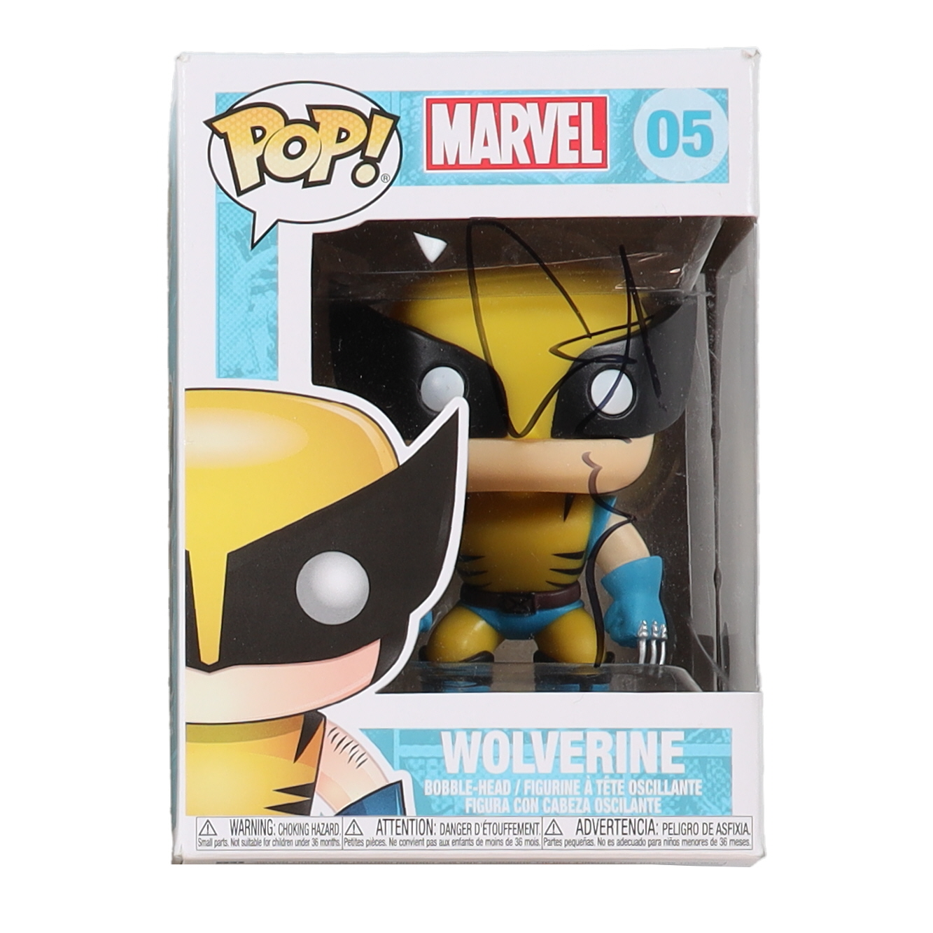 Hugh Jackman Signed "Marvel" #05 Wolverine Funko Pop! Vinyl Figure (Beckett) at PristineAuction.com Hugh Jackman Signed "Marvel" #05 Wolverine Funko Pop! Vinyl Figure (Beckett) at PristineAuction.com
