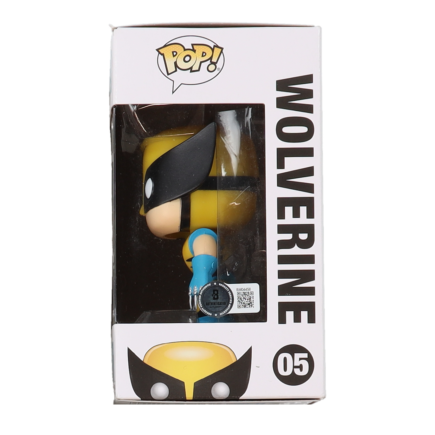 Hugh Jackman Signed "Marvel" #05 Wolverine Funko Pop! Vinyl Figure (Beckett) at PristineAuction.com Hugh Jackman Signed "Marvel" #05 Wolverine Funko Pop! Vinyl Figure (Beckett) at PristineAuction.com