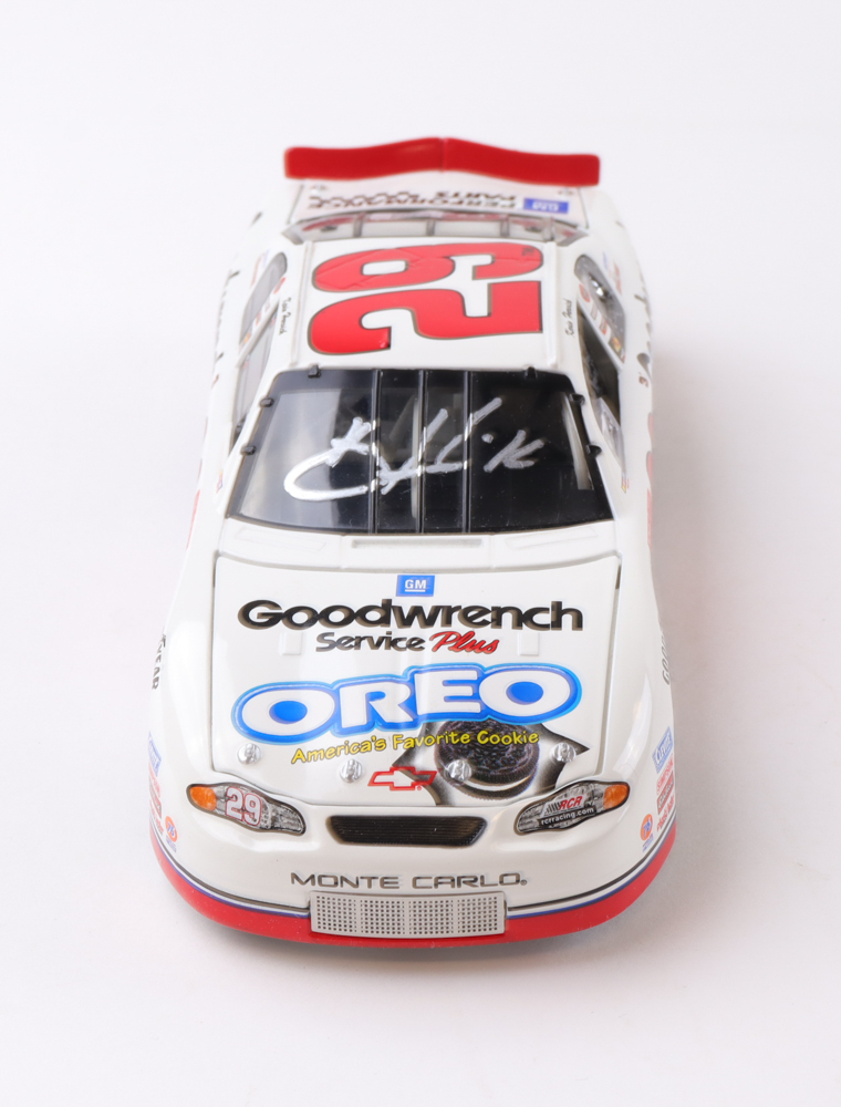 Kevin Harvick Signed LE #29 GM Goodwrench Service OREO Show Car 2001 Monte Carlo 1:24 Die-Cast Car (PA) at PristineAuction.com Kevin Harvick Signed LE #29 GM Goodwrench Service OREO Show Car 2001 Monte Carlo 1:24 Die-Cast Car (PA) at PristineAuction.com