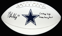 Brandon Aubrey Signed Cowboys Logo Football Inscribed "Cowboys Single Season Scoring Leader" (Beckett) at PristineAuction.com