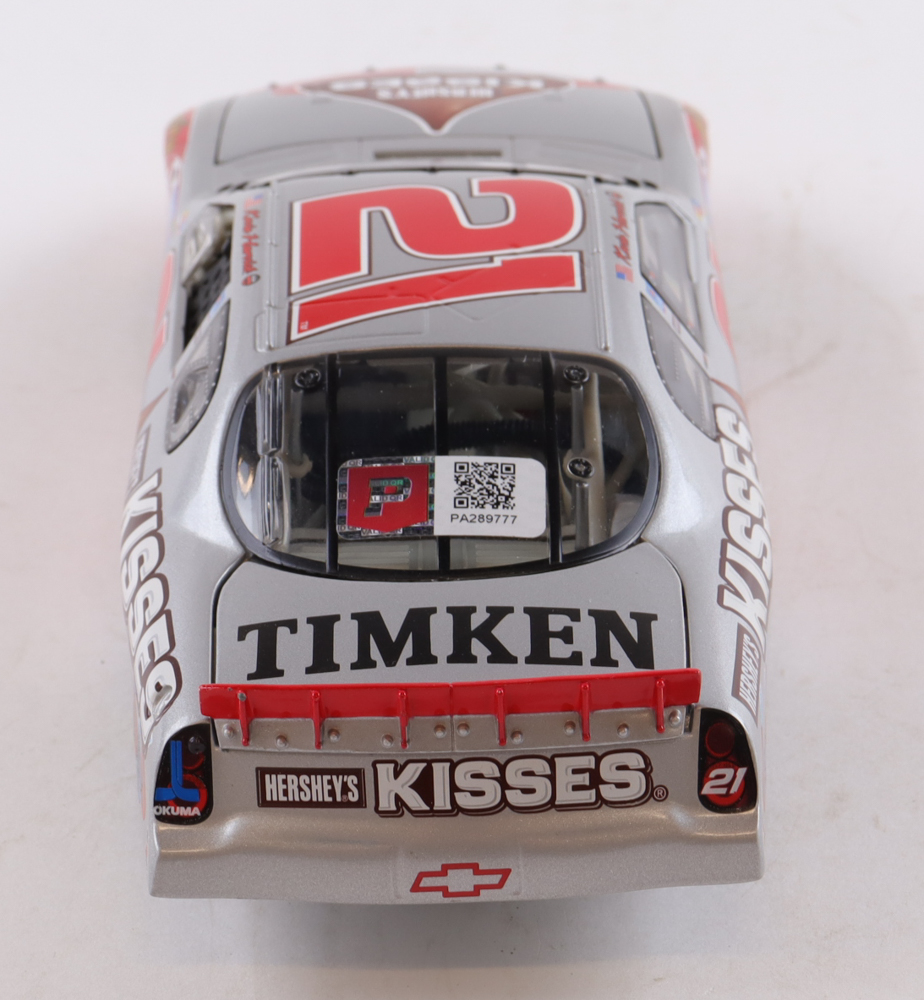Kevin Harvick Signed NASCAR #21 Special Edition Hershey's Kisses 2004 Monte Carlo- 1:24 Premium Action Diecast Car (PA) at PristineAuction.com Kevin Harvick Signed NASCAR #21 Special Edition Hershey's Kisses 2004 Monte Carlo- 1:24 Premium Action Diecast Car (PA) at PristineAuction.com