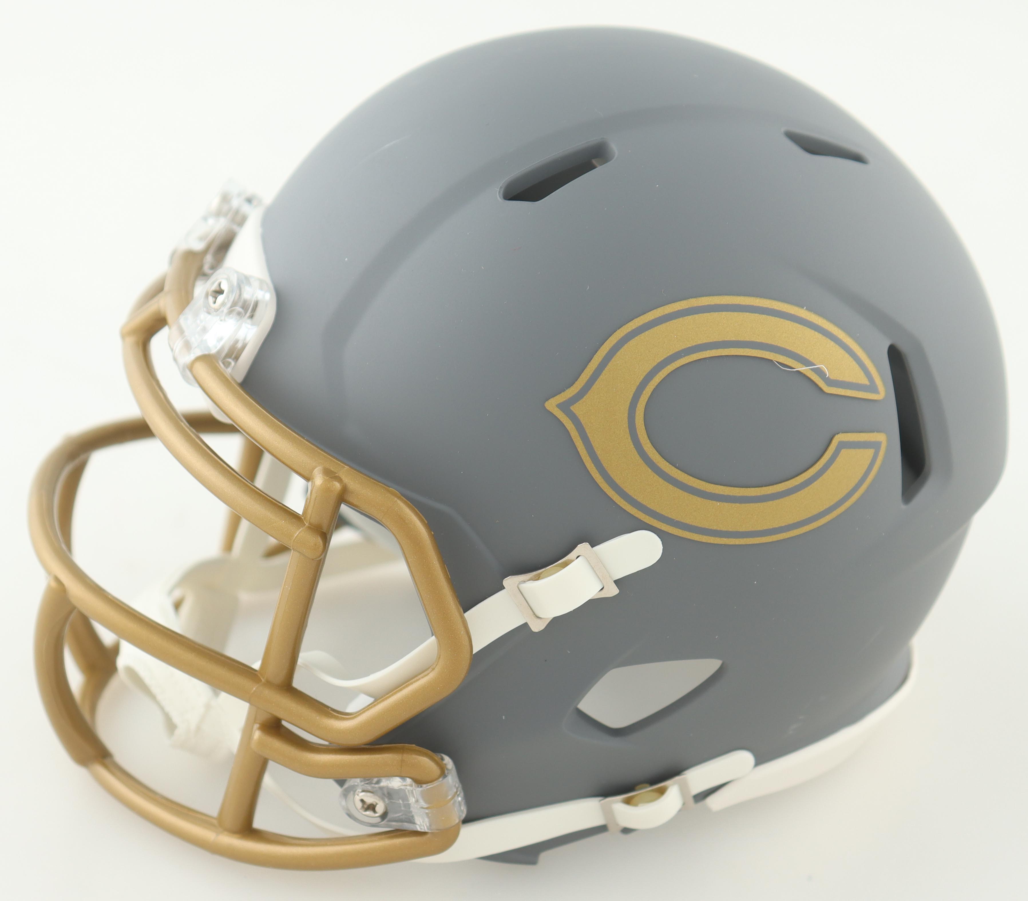 D. J. Moore Signed Bears Slate Alternate Speed Mini Helmet (JSA) at PristineAuction.com D. J. Moore Signed Bears Slate Alternate Speed Mini Helmet (JSA) at PristineAuction.com