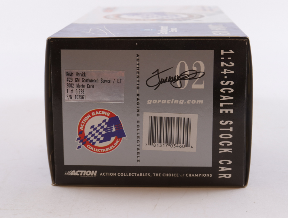 Kevin Harvick Signed LE #29 GM Goodwrench Service | E.T. 2002 Monte Carlo 1:24 Die-Cast Car (PA) at PristineAuction.com Kevin Harvick Signed LE #29 GM Goodwrench Service | E.T. 2002 Monte Carlo 1:24 Die-Cast Car (PA) at PristineAuction.com