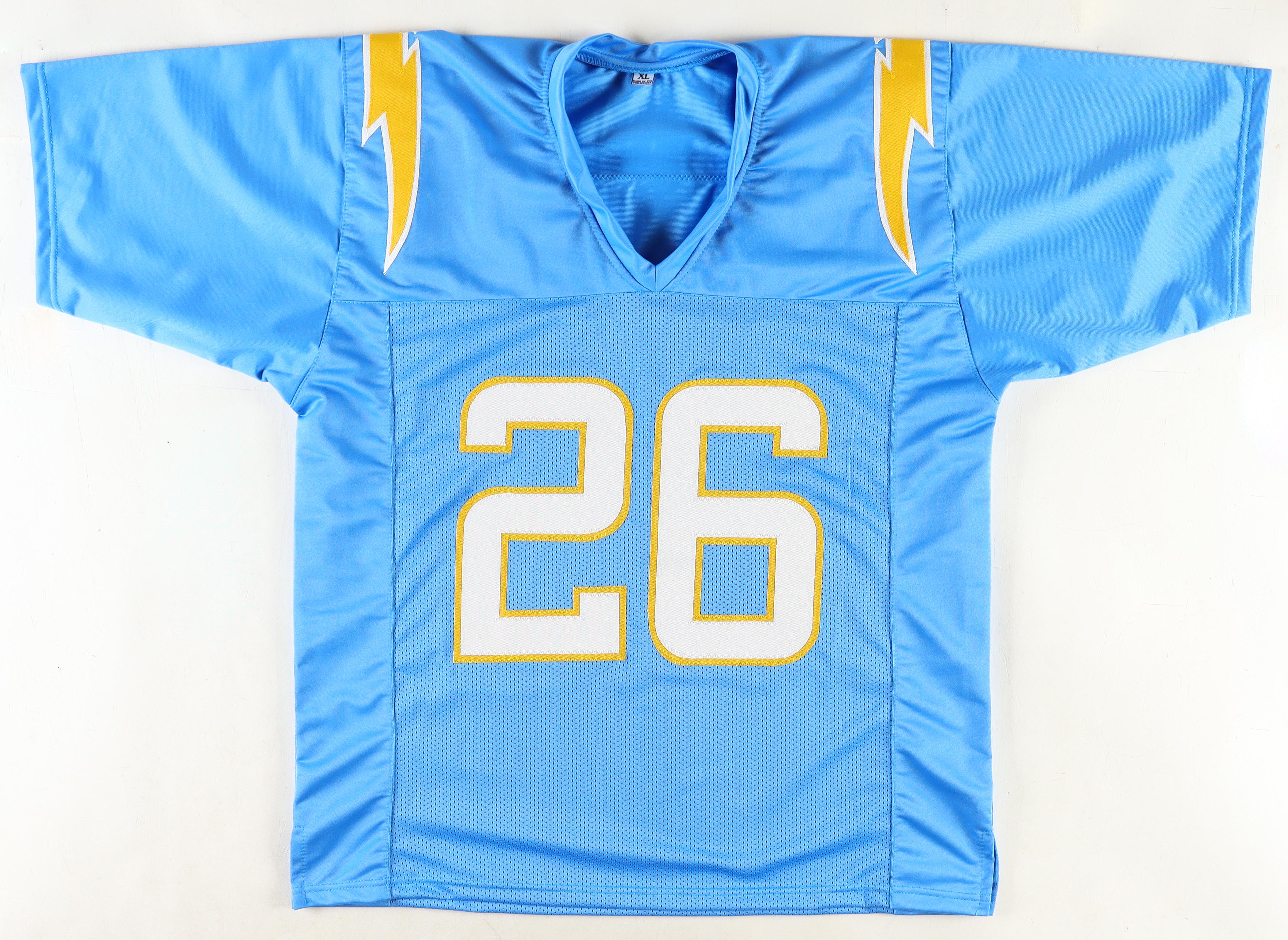 Asante Samuel Jr. Signed Jersey Inscribed "Bolt Up" (Beckett) at PristineAuction.com Asante Samuel Jr. Signed Jersey Inscribed "Bolt Up" (Beckett) at PristineAuction.com